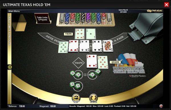 Ultimate Texas Holdem