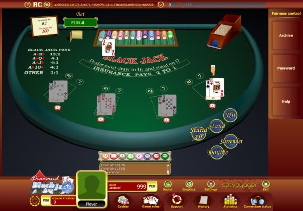 Diamentowy Blackjack (Diamentowy blackjack)