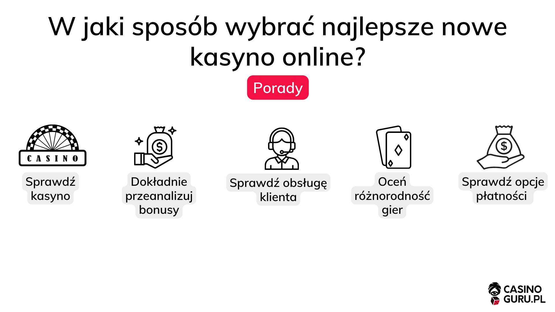 W jaki sposób wybrać najlepsze nowe kasyno online