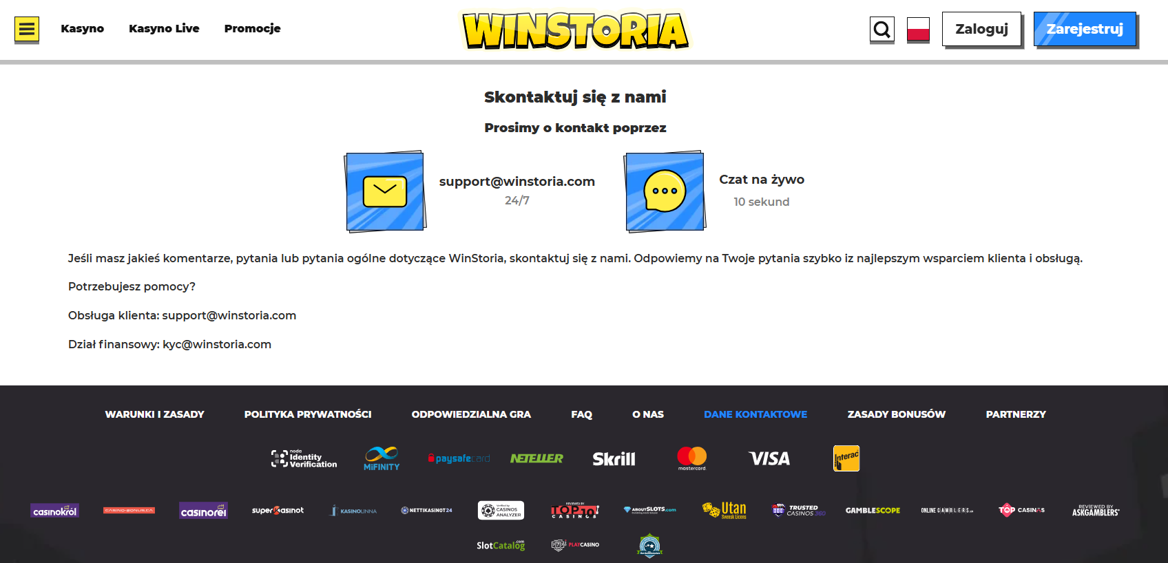 winstoria-Obsługi-Klienta