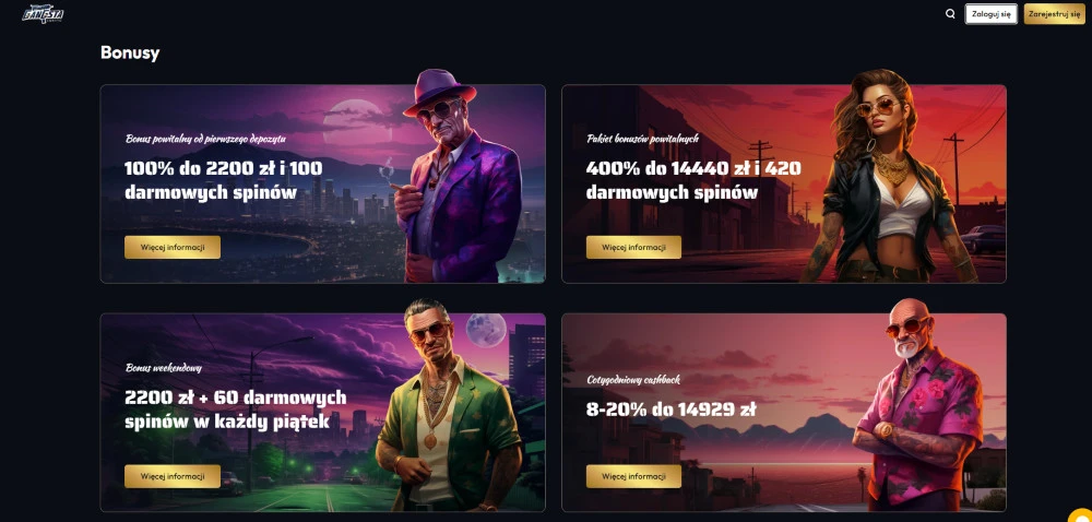 GangstaCasino-bonusy