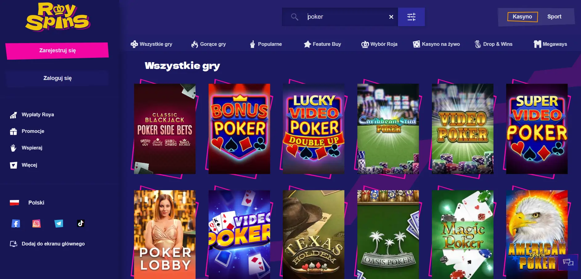 kasyno-Royspins-video-poker