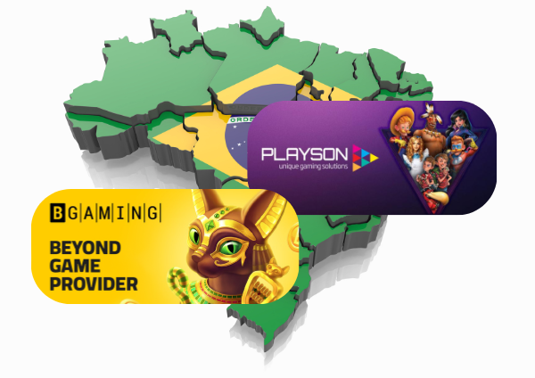 Playson i BGaming oficjalnie rozpoczynają działalność w Brazylii