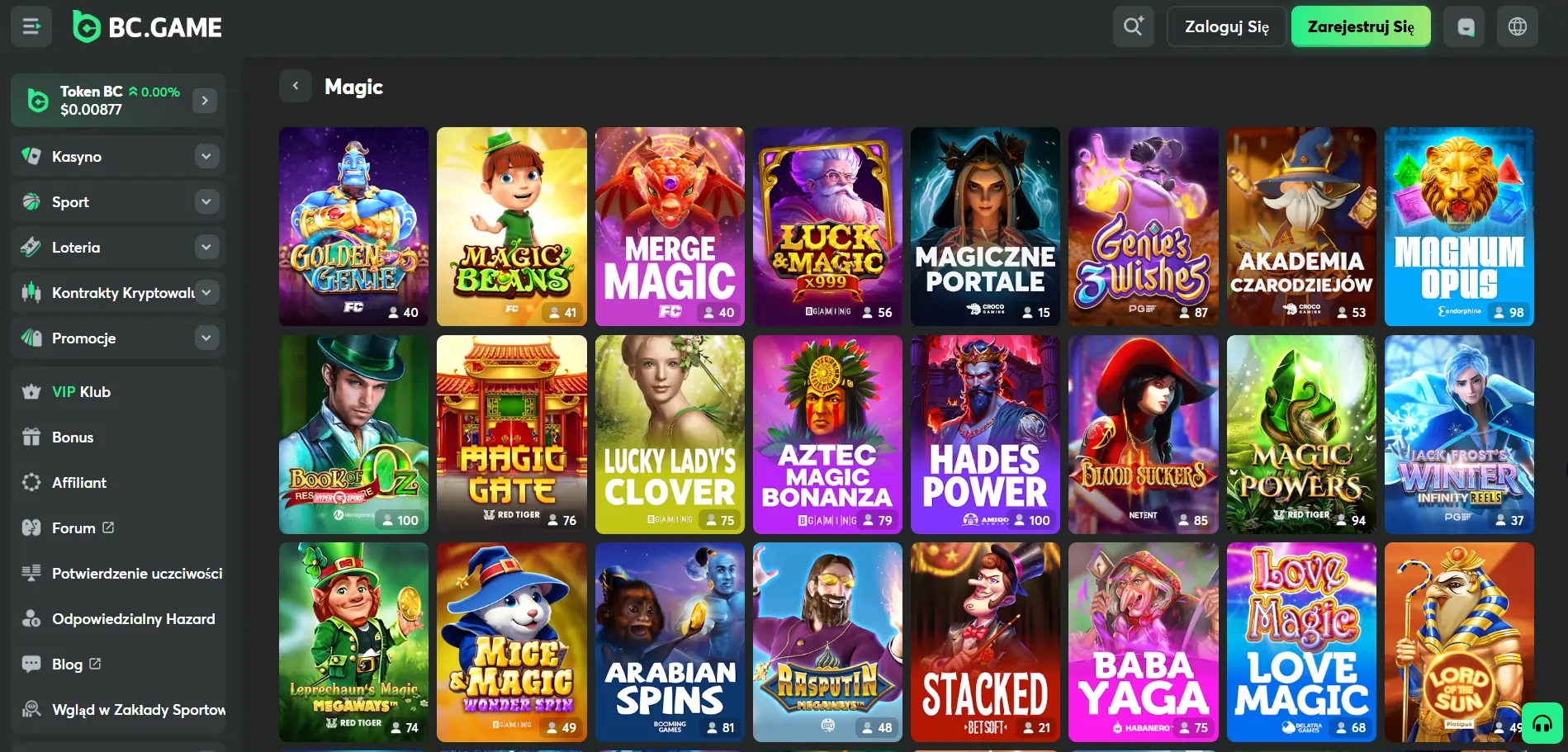 Sloty fantasy gry-kasynowe