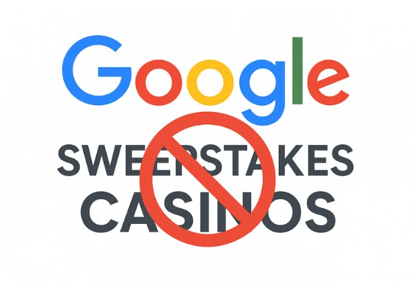 Google zakazuje kasyn typu „sweepstakes” w reklamach „social casino”