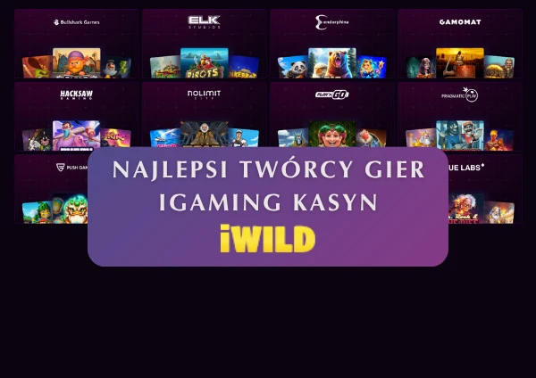 Najlepsi twórcy gier iGaming kasyn iWild