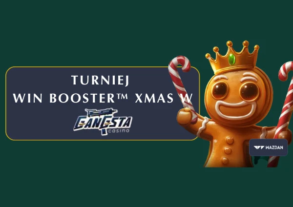 Turniej Slotów Win Booster™ Xmas w kasynie Gangsta